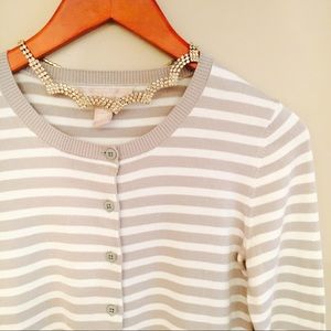 Banana Republic Soft Striped Cardigan